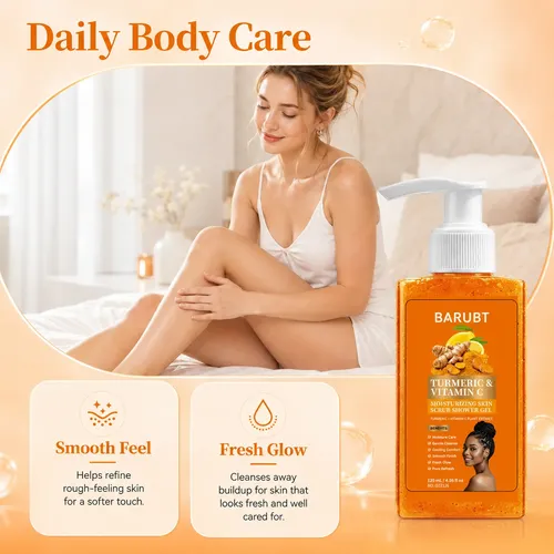 Gel De Ducha Barubt Cúrcuma Y Vitamina C 120ml