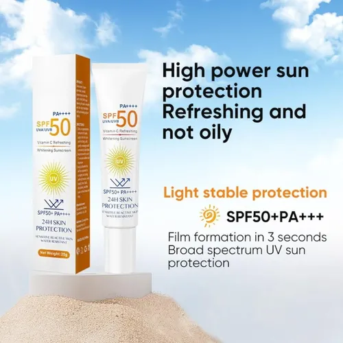 Protector Solar Facial Tintado Spf50+ Vitamina C/atefa