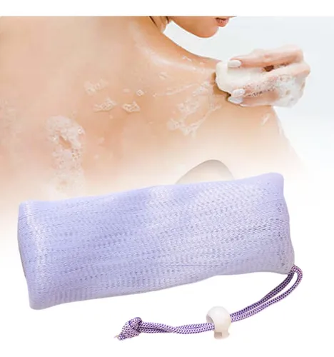 Esfoliante Corporal Purificador De Sabonete Bolso De Violeta