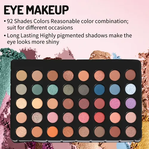 +un Set De Maquillaje De Belleza Portátil Profesional Con 12