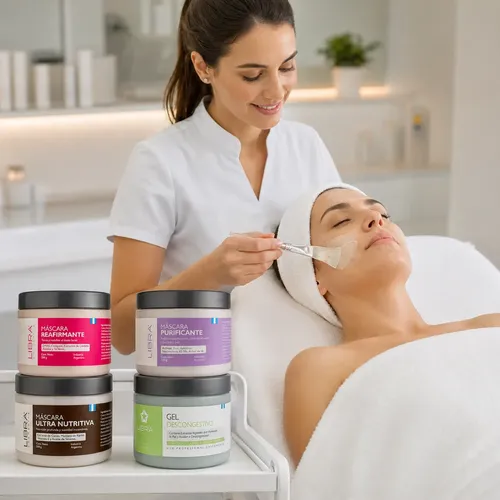 Kit Mascarillas Faciales X4 Unidades Libra Cosmética
