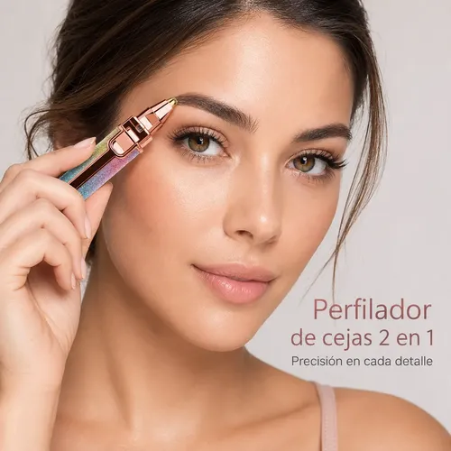 Depiladora Cejas Facial 2 En 1 Recargable Usb Blawless