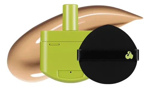 Unleashia Satin Wear Healthy-green Cushion Re-feel (refill) Tono 23N