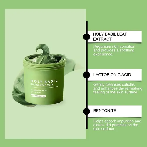 Mascarilla De Arcilla Para Cara, Bubble Deep Cleansing Mask