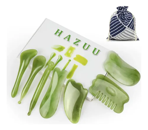 Juego De Herramientas De Masaje Hazuu Gua Sha Para Raspar, 7