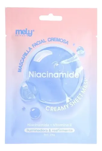 Mascarilla Facial Cremosa Mely X2 Unidades Beauty Skincare