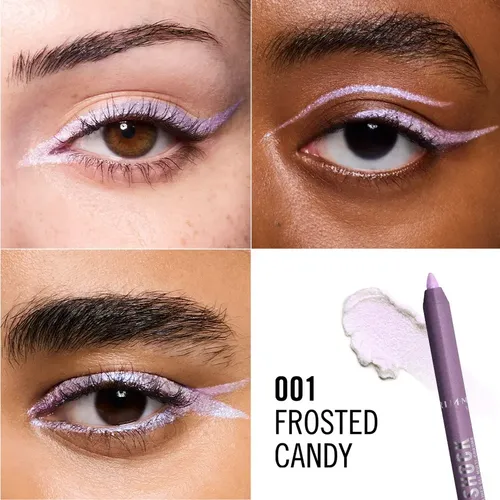 Delineador De Ojos Shimmer Shock Rimmel 001 Frosted Candy