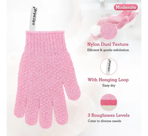 Guantes Exfoliantes Evridwear 3 Pares Multicolor