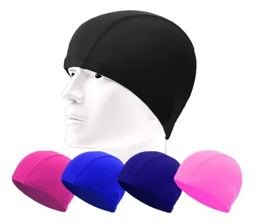 5-pieces Gorro De Baño Para Hombres Y Mujeres De Nailon