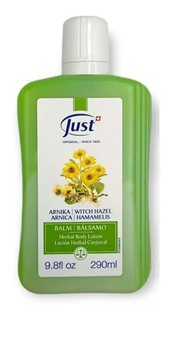 Bálsamo Loción Corporal con Árnica y Hamamelis 290ml | JUST + Muestras de Regalo