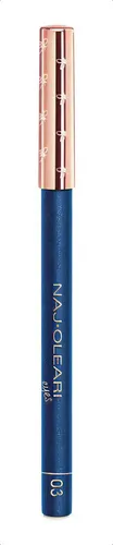 Delineador Lápiz Waterproof Naj Oleari Azul Hortensia Larga Duración