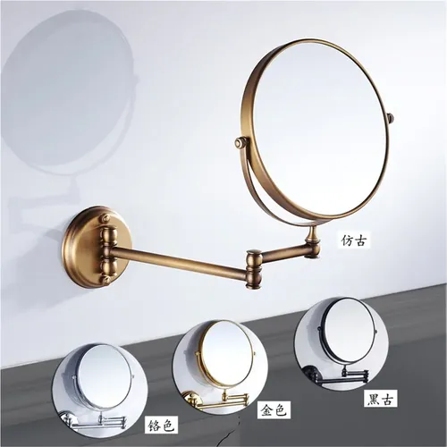 Espejo Maquillaje 8  Plegable 3x Aumento Baño