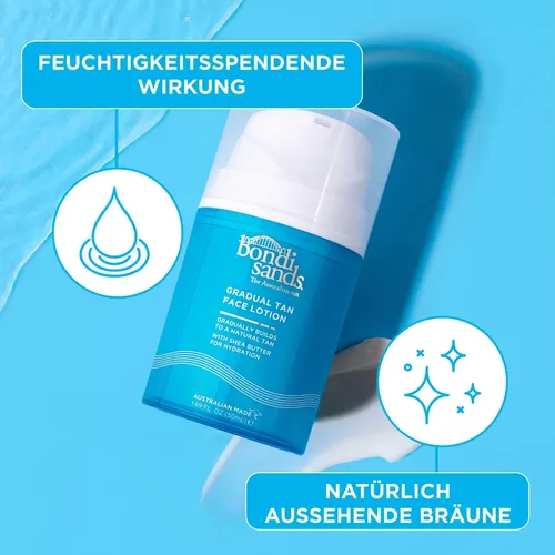 Loción Facial Bondi Sands Gradual Tan Con Manteca De Karité,