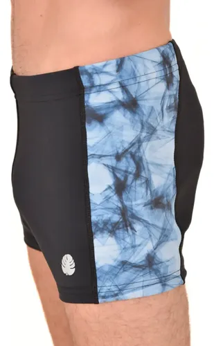 Kit Natacion Zunga Malla Hombre Folau Playa Uv50 Gorro Lycra