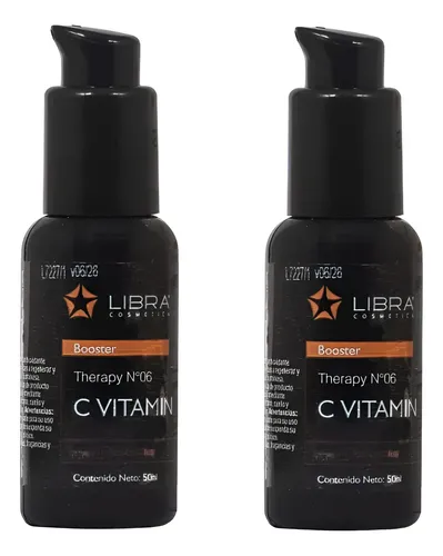 Booster Serum Vitamina C Antioxidante 50gr X 2 Libra