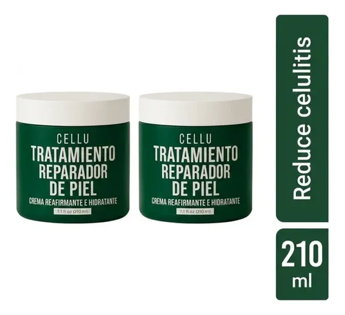 Cellu Kit X2 Crema Corporal Reafirmante Y Anticelulitis