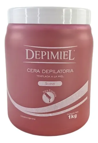 Kit X6 Ceras Depilatoria Templada Suave 1 Kg Depimiel