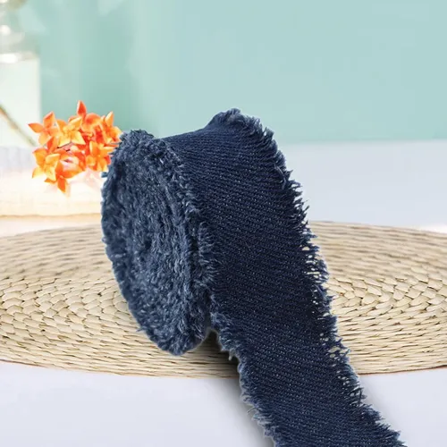 6 Adornos De Cinta Para El Pelo, Accesorios De Azul Oscuro