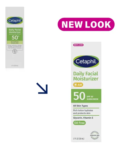 Crema Hidratante Facial Cetaphil Daily Spf 50 50 Ml (paquete