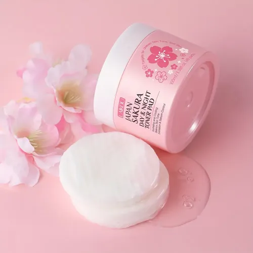Tónico Facial Sakura, 40uds, 100ml, Limpieza E Hidratación Todo Tipo De Piel