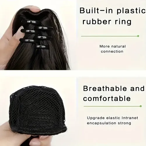 Extensión De Cabello Con Forma De Cola De Caballo Con Forma