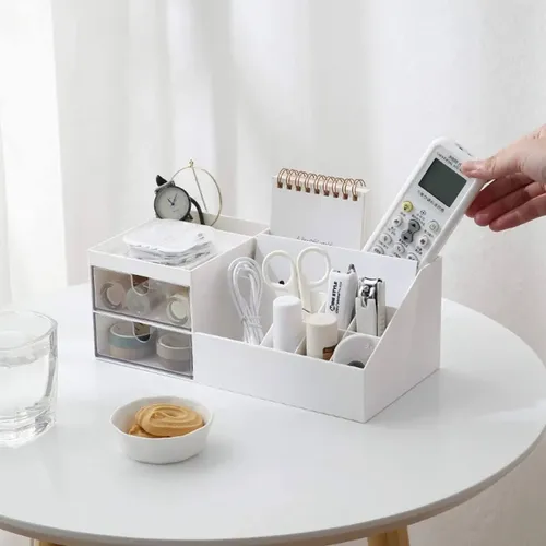 Organizador De Maquillaje Oficina Cremas Con Cajones.
