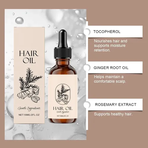 Aceite Para El Crecimiento Del Cabello De 59 Ml Para La Caíd