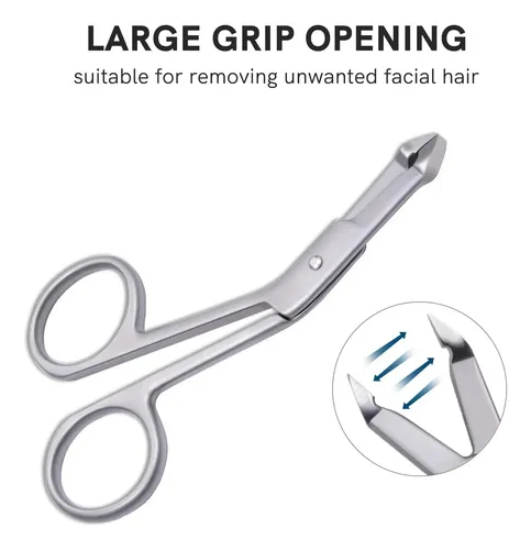 Pinza Profesional Acero Inoxidable Precisión Para Cejas