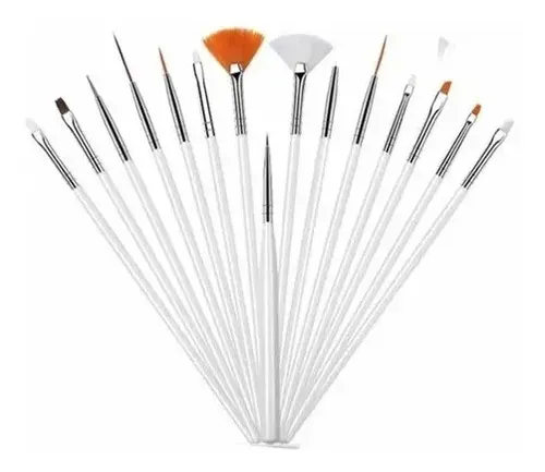 Kit De Decoracion Para Manicura Pintar Dibujar X15u.