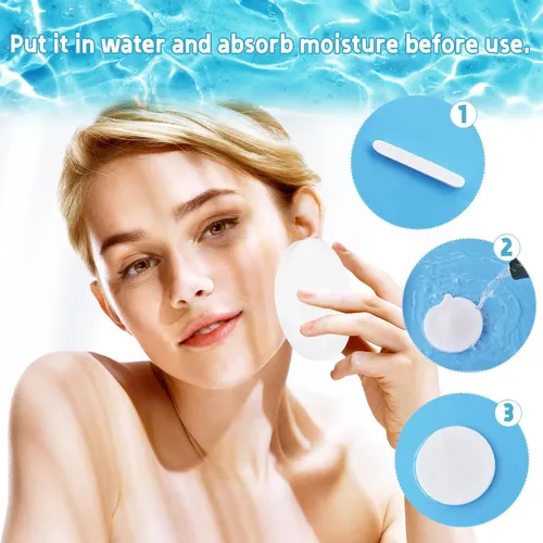 Esponja Facial Comprimida Woozettn 240 Unidades