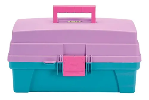 Caja Organizadora De Plástico Estilo Botiquín Con Tapa