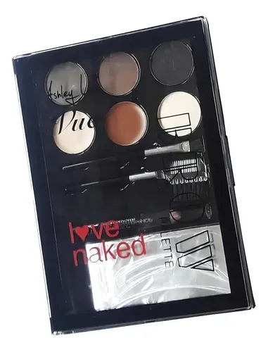 Paleta Para Cejas Ashley Lee Brown N*2 Color Paleta Kit