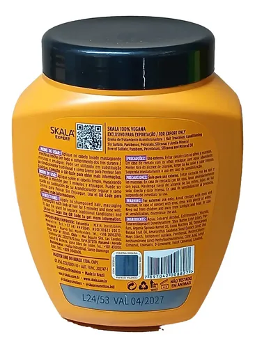 Máscara Skala Mais Crespos 2 en 1 Para Cabello Rizado y Ondulado de 1 kg