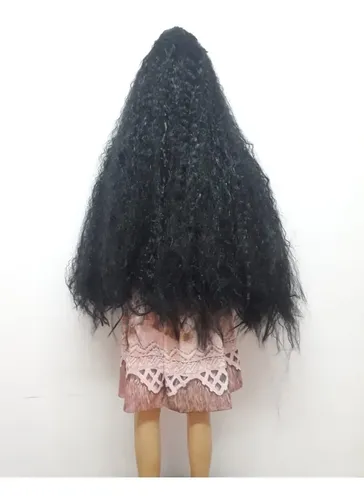 Peluca Moana 90cm. Cotillon Chirimbolos