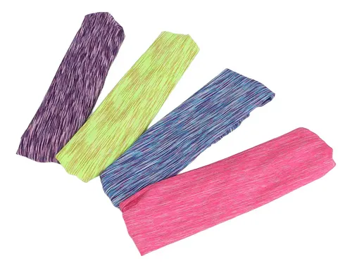 S Cintas For El Pelo For Hacer Ejercicio, 4 Piezas, Anchas,