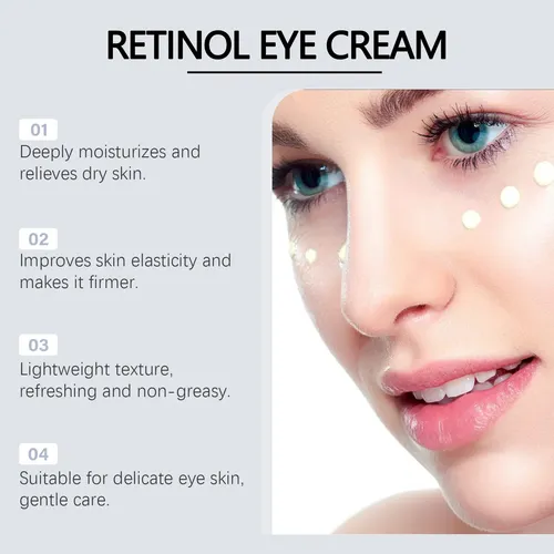 Retinol Eye Cream Hidratante Suaviza La Piel Alrededor De