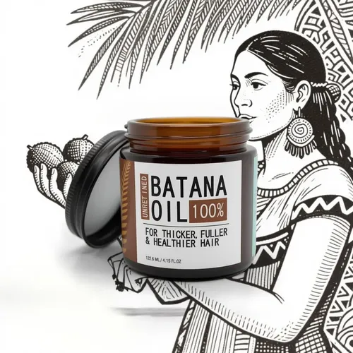 Aceite De Batana 100% Crudo Para El Crecimiento Del Cabello: