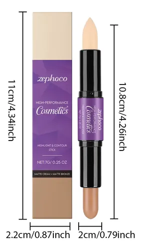 Sd4 Crema Iluminadora Y Barra De Contorno 2 En 1 Zephoco