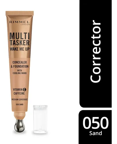 Base Corrector 2 En 1 Rimmel London Multitasker Sand 050