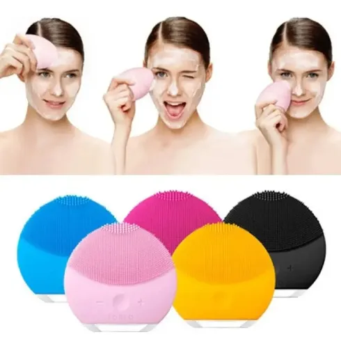 Limpiador Masajeador Facial Recargable Usb Regulador Intensi