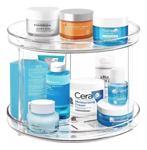 Organizador Maquillaje Gira 360* Acrílico Bijouterie