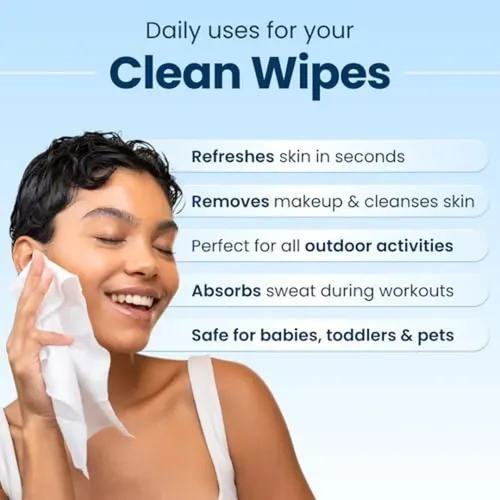 Toallitas Limpiadoras Clean Skin Club, Toallitas Faciales De