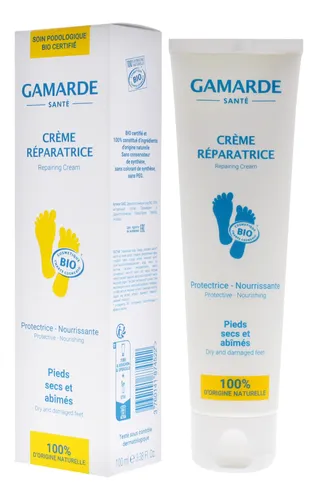 Crema Reparadora Para Pies Secos Y Dañados 100ml Gamarde
