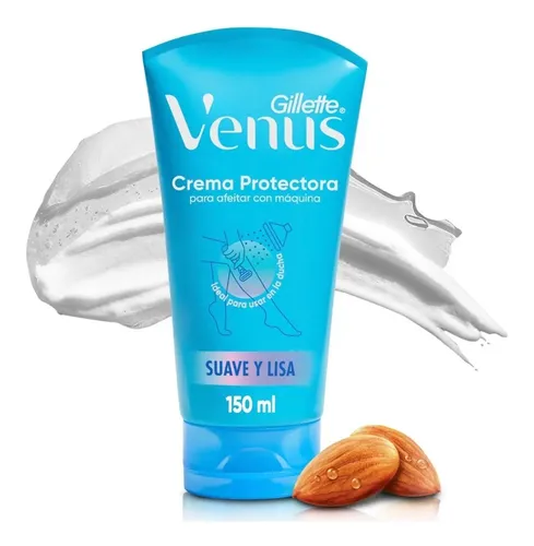 Venus Crema De Afeitar Mujer Con Aceite De Almendras 150ml