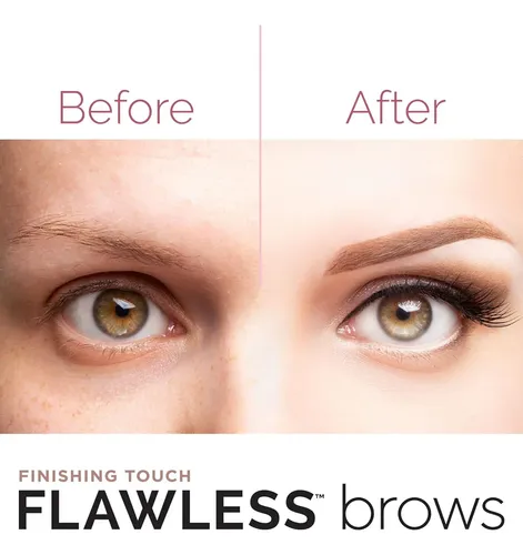 Depiladora Eléctrica Cejas Led Painless Compacta Mujer