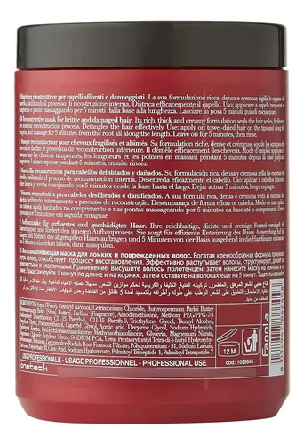 Mascarilla Capilar Fanola Botolife Restructurante 1000ml