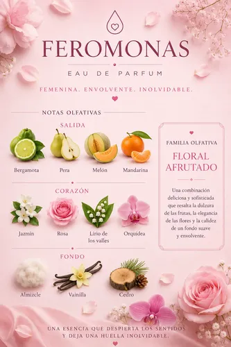 Box Femenino Feromonas Premium X3 Fragancias