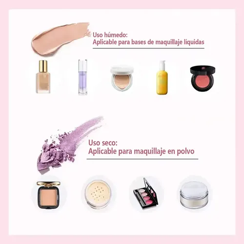 F 18pcs Esponja De Maquillaje Más Esponja For El Pulgar P