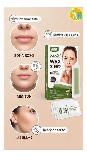 Cera Facial X30 + 3 Mascarillas Puntos Negros Kit Depilacion