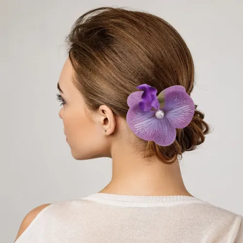 6 Horquillas Artificiales Para El Pelo Con Forma De Mariposa